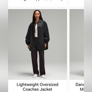 LULULEMON lightweight oversized coaches jacket